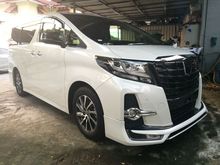 2016 Toyota Alphard 2.5 SC SUNROOF FULL ALPINE MONITOR FULL BODYKIT