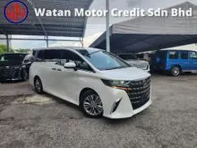 2023 Toyota Alphard Z AGH40 (Grade 5A Original 4,000km) Dual Sun Roof Head Up Display (HUD) 360 Camera Auto Parking Original Side Step Pilot Seat