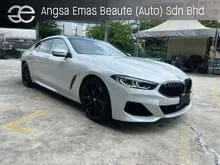 2020 BMW 840i 3.0 M Sport Coupe G16 UNREGISTER Full Spec Fully Loade Grade 4.5B Laser Headlights Panoramic Roof Crystal Gearknob Harman Kardon 4 Camer