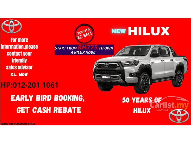 Search 70 Toyota Hilux New Cars For Sale In Malaysia Carlist My