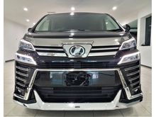 2018 Toyota Vellfire 2.5 MPV ZG RADAR PILOT P-BOOT BLINKER ANDROID MODELISTA