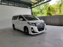 2015 Toyota Alphard 2.5 G G MPV 7 SEATER 2 POWER SUNROOF MOONROOF