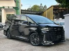 GR BODYKIT UNIVERSAL SIDE STEP GRADE 6A 2025 Toyota Vellfire Z Premier 2.4 TURBO BROWN LEATHER ELECTRICAL MEMORY VENTIALTION SEAT DIM BSM SUNROOF HUD