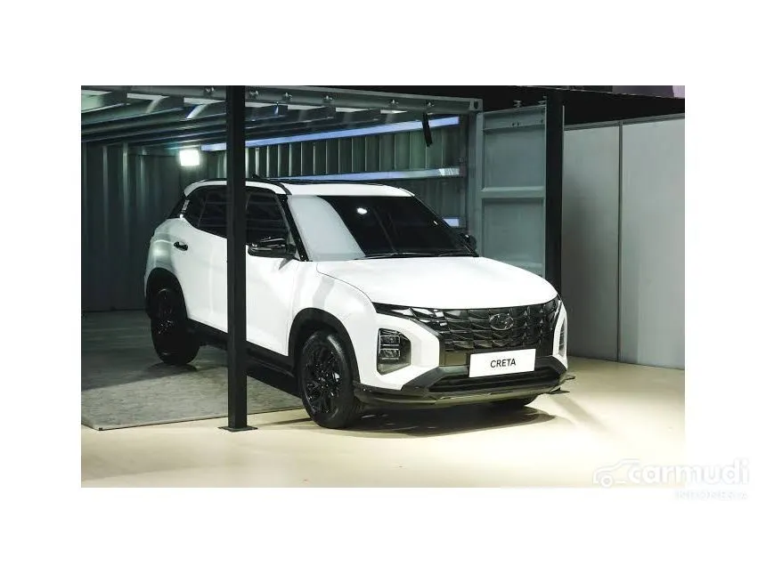 Jual Mobil Hyundai Creta 2024 Alpha 1.5 di Jawa Barat Automatic Wagon Putih Rp 381.250.000