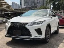 2021 Lexus RX 300 2.0 F Sport SUV GRADE 5A BLACK INTERIOR 30K KM HUD BSM PANORAMIC ROOF 360 SURROUND VIEW CAMERA TIP TOP CONDITION
