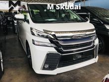 2017 Toyota Vellfire 3.5 ZG 3 YRS TOYOTA WARRANTY