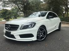 2014 Mercedes-Benz A180 1.6 Turbo AMG Sport Night Package**NO GST**NO SST**PRE-CRASH SYSTEM**PREMIUM WARRANTY**FULL LEATHER MEMORY SEAT**