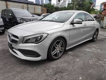 TerMurah Recon Unreg 2016 Mercedes Benz CLA180 AMG FaceLift Silver Mileage 17k