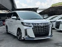 2021 Toyota Alphard 2.5 SC Modellista MPV SR DIM BSM LOW MILEAGE UNREG 6 YRS WARRANTY