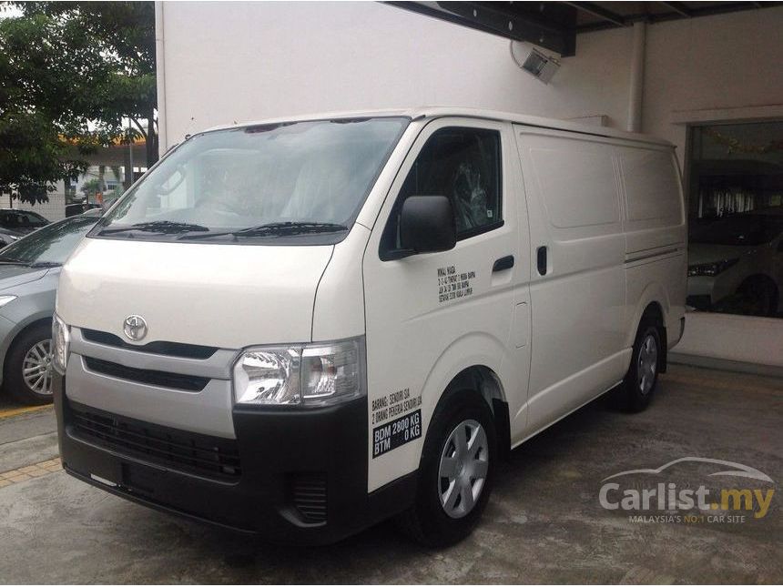 Toyota Hiace 2016 Panel 2.5 in Kuala Lumpur Manual Van 