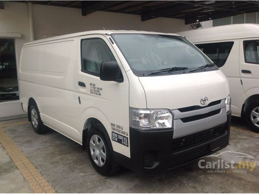 Toyota Hiace 2016 Panel 2.5 in Kuala Lumpur Manual Van 