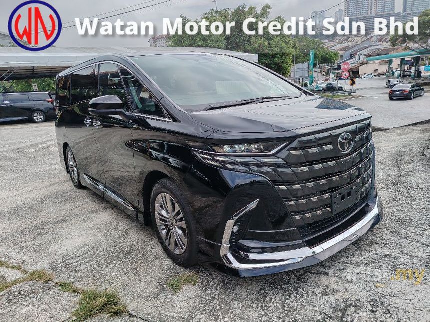 Recon 2024 Toyota Alphard 2.5 Z Original Modelista Bodykit HUD DIM BSM ...