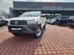 Used 2022 Toyota Hilux 2.4(M) SingleCab + Certified Pre Owned + Trusted Dealer