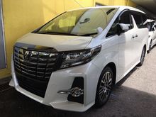 2015 Toyota Alphard 2.5 SC Package Pre Crash Alpine