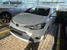 2015 SIME DARBY Toyota Vios 1.5 E Sedan