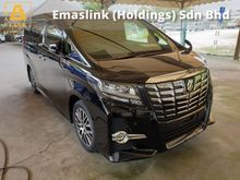 2017 Toyota Alphard 2.5 SC Spec Sunroof Power Boot Business Class Seat Local AP Unreg