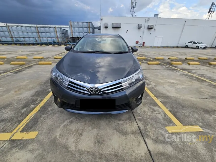 2015 Toyota Corolla Altis G Sedan
