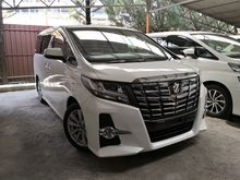 2016 Toyota Alphard 2.5 G SA MPV UNREG