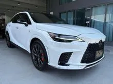 2023 Lexus RX350 2.4 F Sport SUV/5A/BLACK LEATHER SEAT/REAR POWER SEAT