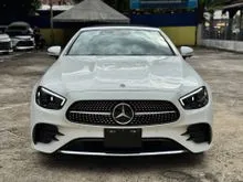 2021 Mercedes-Benz E300 CABRIOLET  2.0 FULLY Loaded PROMO YEAR END SALES