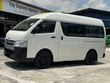 2016 Toyota Hiace 2.5 Window Van Van