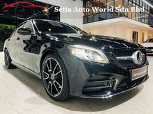 2018 Mercedes Benz W205 C300 2.0 Facelift AMG Line 9G TRONIC Sedan – Highest Spec - Under Warranty – Mercedes Malaysia - Burmester Sound System