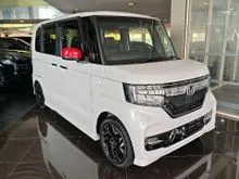 [GRADE 4A] 2020 Honda N-Box 660 CUSTOM GL TURBO Honda SENSING 6BA-F/L 2WD 2-P/DOOR PRE-CRASH R/CAMERA NBOX (A) OFFER UNREG NBOX