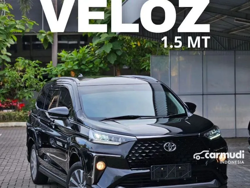Jual Mobil Toyota Veloz 2024 1.5 di Banten Manual Wagon Hitam Rp 262.900.000