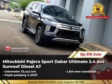2023 Mitsubishi Pajero Sport 2.4 Dakar Ultimate 4X4 SUV AWD Sunroof Diesel AT Hitam NIK 2023 [4X4]