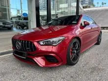 Rare 2020 Mercedes-Benz CLA45 S 4MATIC+ AMG Fully Imported 2.0L with Mercedes Malaysia Warranty