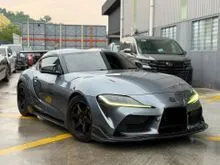 2019 Toyota GR Supra 2.0 SZ-R (A) Full Carbon VRS Bodykits / Venelo Full Exhaust System / MST Intake / 18inch TE37 SportRims / No Tune And Touge