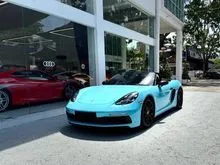 2018 Porsche 718 Boxster Sport Chrono Sport Exhaust PDLS