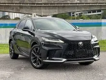 2023 Lexus RX 350 2.4 F SPORT SUV (A) GRADE 5A / MILEAGE 8K / FULL SPEC / ORANGE CALIPER / ADVANCED PARK / PANORAMIC ROOF / REAR POWER SEAT
