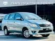 Used 2012 Toyota Innova 2.0 G FULL SPEC, ALL ORIGINAL, NICE PLATE NUMBER, MUST VIEW, WARRANTY, PROMOSI BULAN MERDEKA - Cars for sale