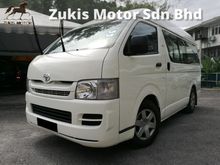 (ORI 2OO9)(WINDOW VAN)(11 SEATER)(GST INCLUSIVE)(NGV GAS)(TOYOTA HIACE 2.7)(1 OWNER)