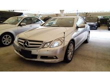 UNREGISTERED 2011 Mercedes-Benz E250 1.8 COUPE