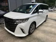 2024 Toyota Alphard 2.5 Z SPEC SUNROOF DIM BSM 360CAMERA GRADE 5/A UNREGS