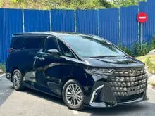 2023 Toyota Alphard 2.5 Z MPV New Car Conditions Ready Stock 23-24