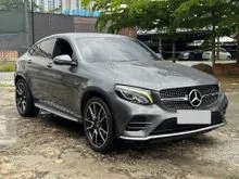 2018 Mercedes-Benz AMG GLC43 3.0 4MATIC Coupe (Grey) Sun Roof, Memory Seat, Burmester Sound