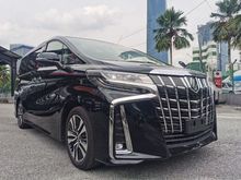 2019 Toyota Alphard 2.5 G S C Package MPV D.I.M - B.S.M - 3 EYES LED