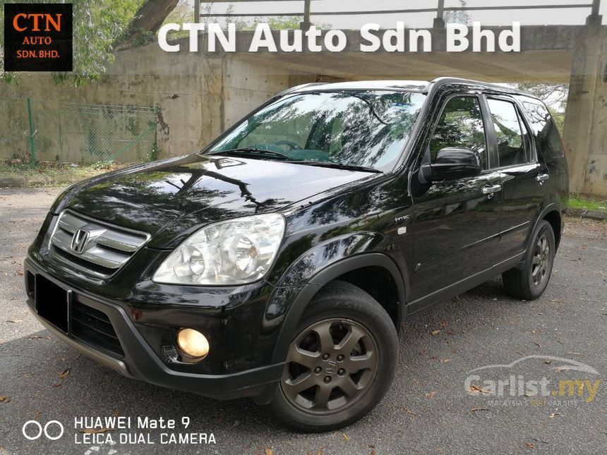 Honda CR-V 2006 i-VTEC 2.0 in Selangor Automatic SUV Black 