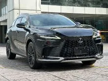 2023 Lexus RX 350 2.4 F Sport [UNREG] JAPAN REPORT [5A] LOW MILEAGE [22K KM] NEGO NEGO NEGO