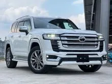 2023 Black Interior Toyota Land Cruiser 3.4 J300 ZX SUV