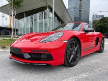 2019 Porsche 718 2.0 Cayman T SPECIAL EDITION SPORT CHRONO PACKAGE SPORT EXHAUST BOSE SOUND SYSTEM PDLS PLUS