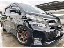 2009 Toyota Vellfire 2.4 (A) ONE OWNER PRIVATE USED 7 SEATS MPV 2 POWER DOORS BOLEH LOAN TINGGI TIP TOP CONDITION