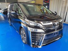 2018 Toyota Vellfire 3.5 ZG 5 YEAR WARRANTY