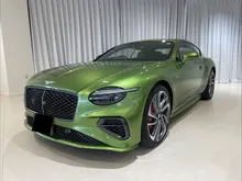 INCOMING UNREG 2025 BENTLEY CONTINENTAL GT SPEED 4.0 V8-JAPAN HUGE SPEC, TIP TOP CONDITIONS....