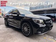 2019 Mercedes-Benz GLC300 2.0 4MATIC AMG Line Coupe *CKD *2 Years Warranty *One Owner * SunRoof *360 Camera *Power Boot *Acc Free