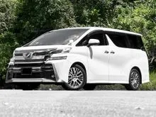 [JBL + Sunroof + Power Ottoman Seats] 2016/19 Toyota Vellfire 2.5 ZG
