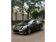 2017 Mercedes-Benz C200 2.0 AMG Line Sedan Black on Black Odo 34 Rb (TERMURAH)